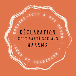 Stocker Déclaration CFDT BASSMS